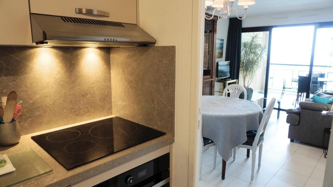 Appartement 556, Vue Mer Et Piscine By Palmazur Vacances كان المظهر الخارجي الصورة