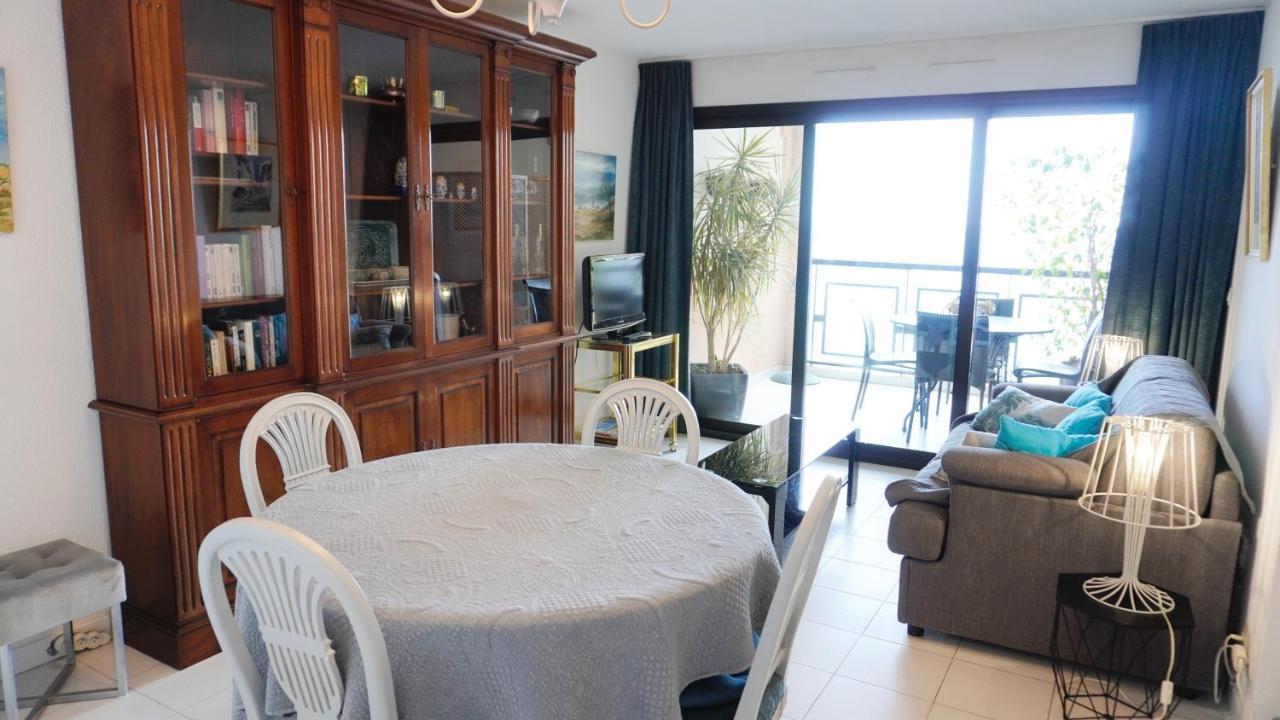 Appartement 556, Vue Mer Et Piscine By Palmazur Vacances كان المظهر الخارجي الصورة