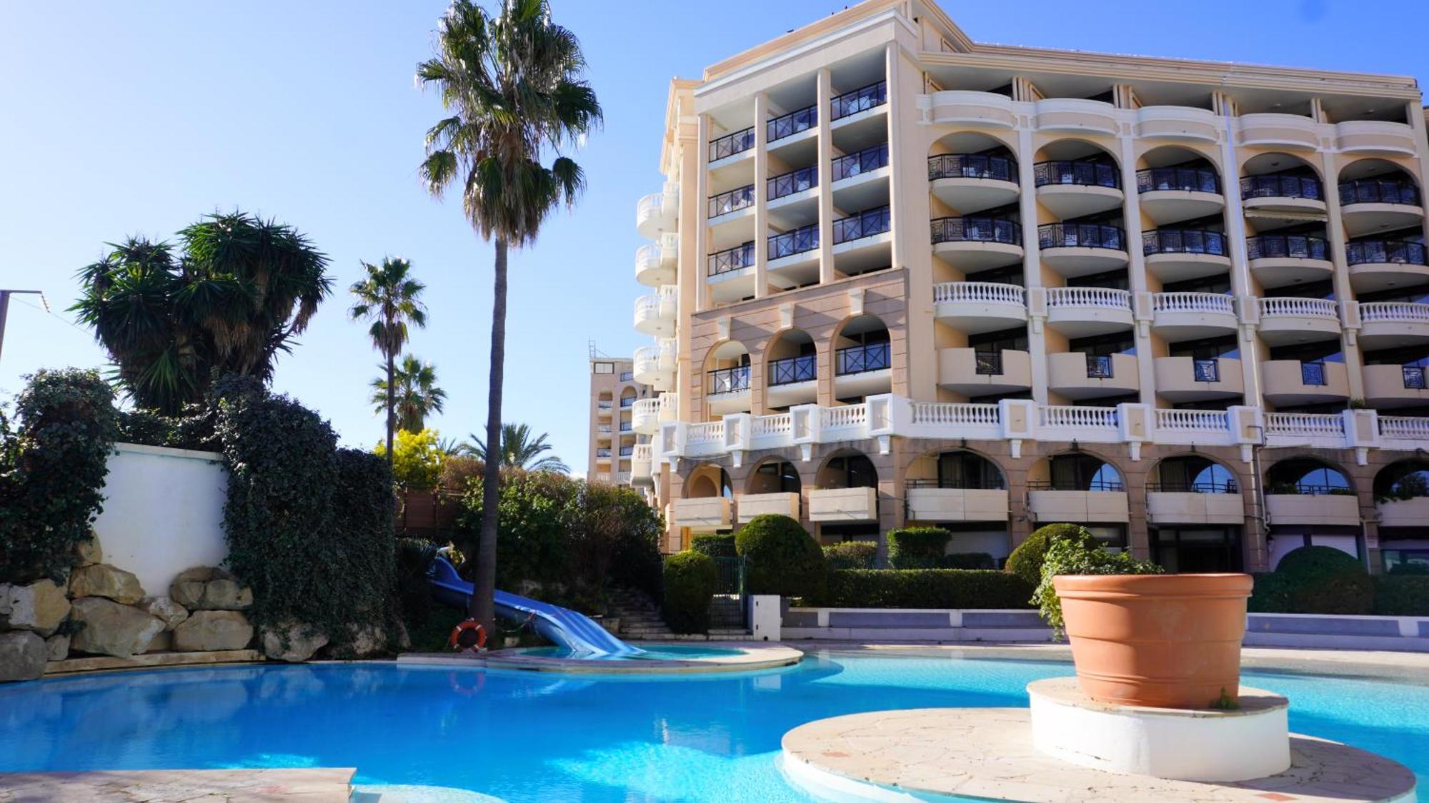 Appartement 556, Vue Mer Et Piscine By Palmazur Vacances كان المظهر الخارجي الصورة