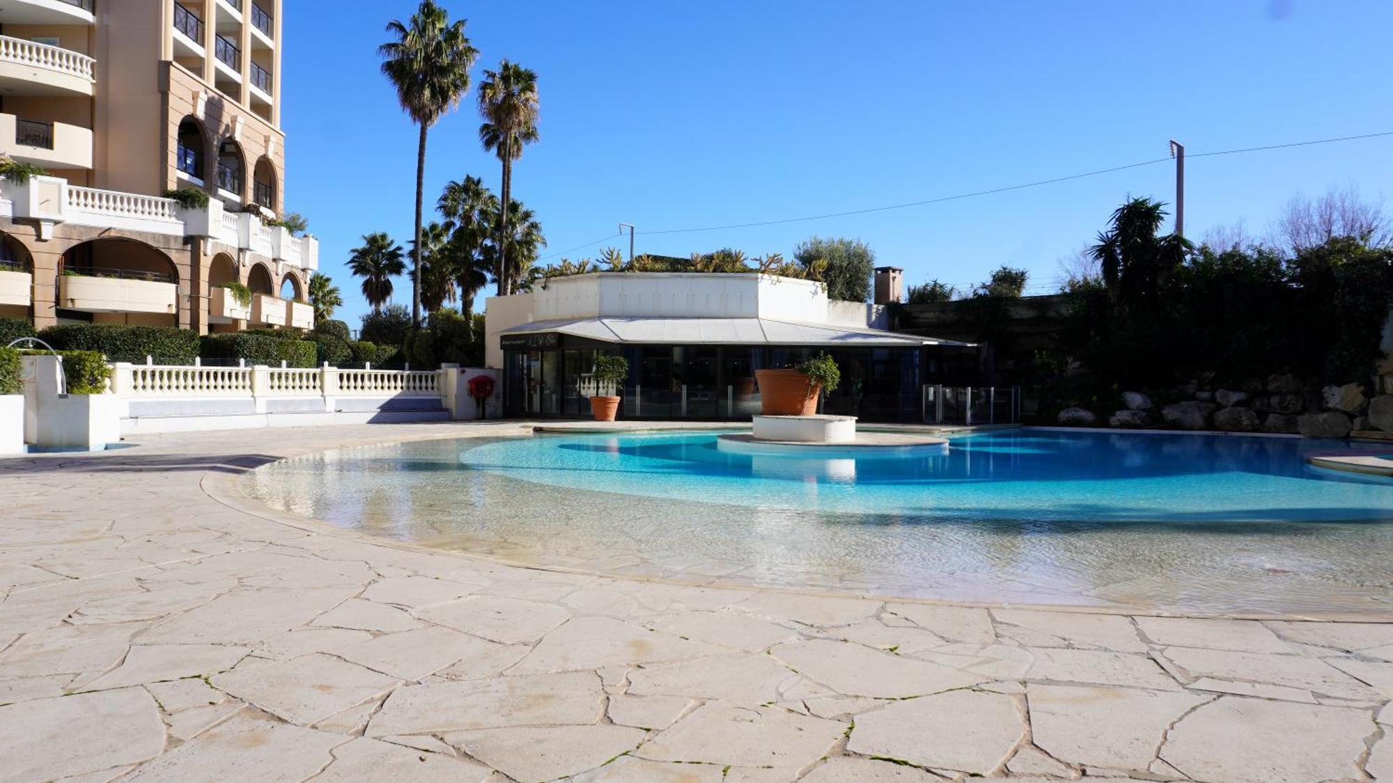 Appartement 556, Vue Mer Et Piscine By Palmazur Vacances كان المظهر الخارجي الصورة