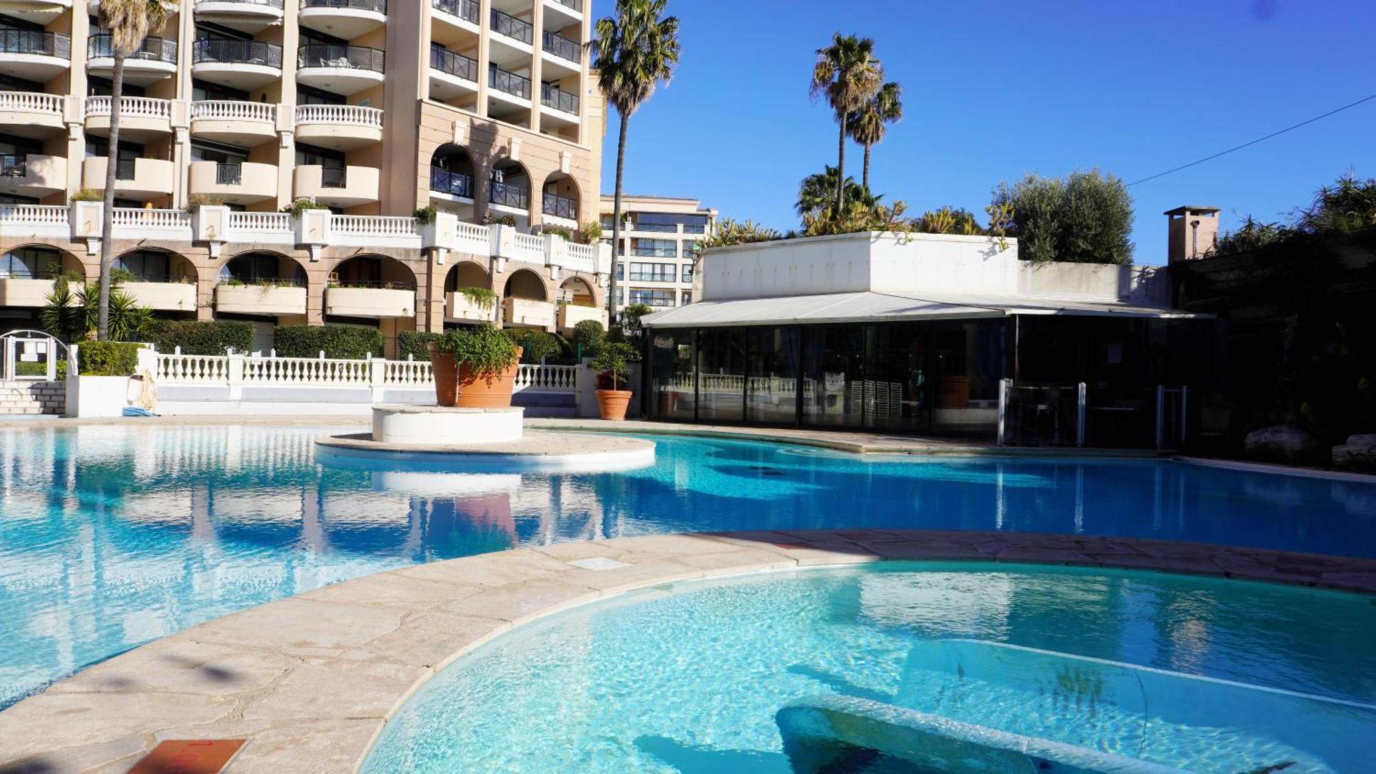 Appartement 556, Vue Mer Et Piscine By Palmazur Vacances كان المظهر الخارجي الصورة