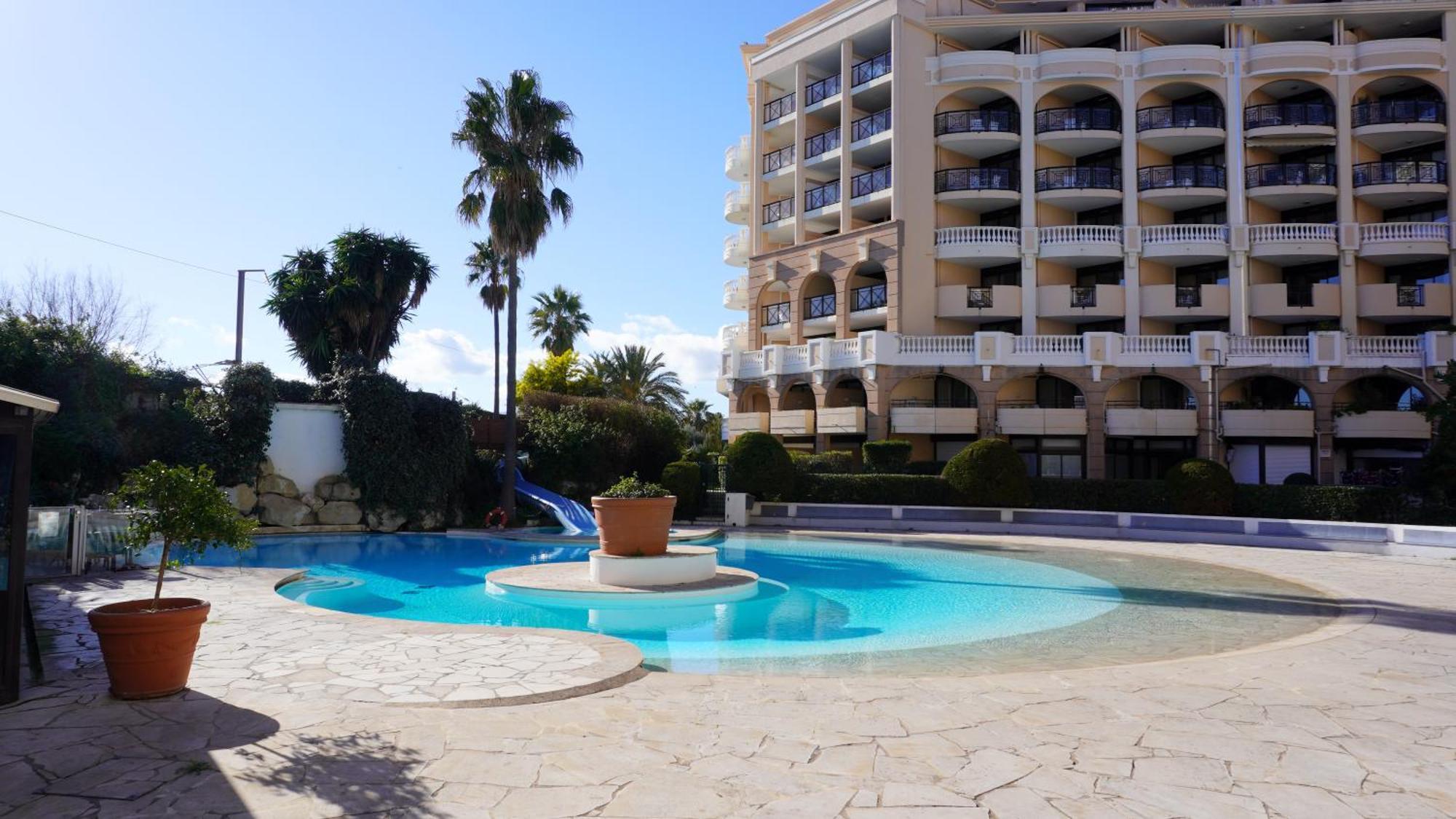 Appartement 556, Vue Mer Et Piscine By Palmazur Vacances كان المظهر الخارجي الصورة