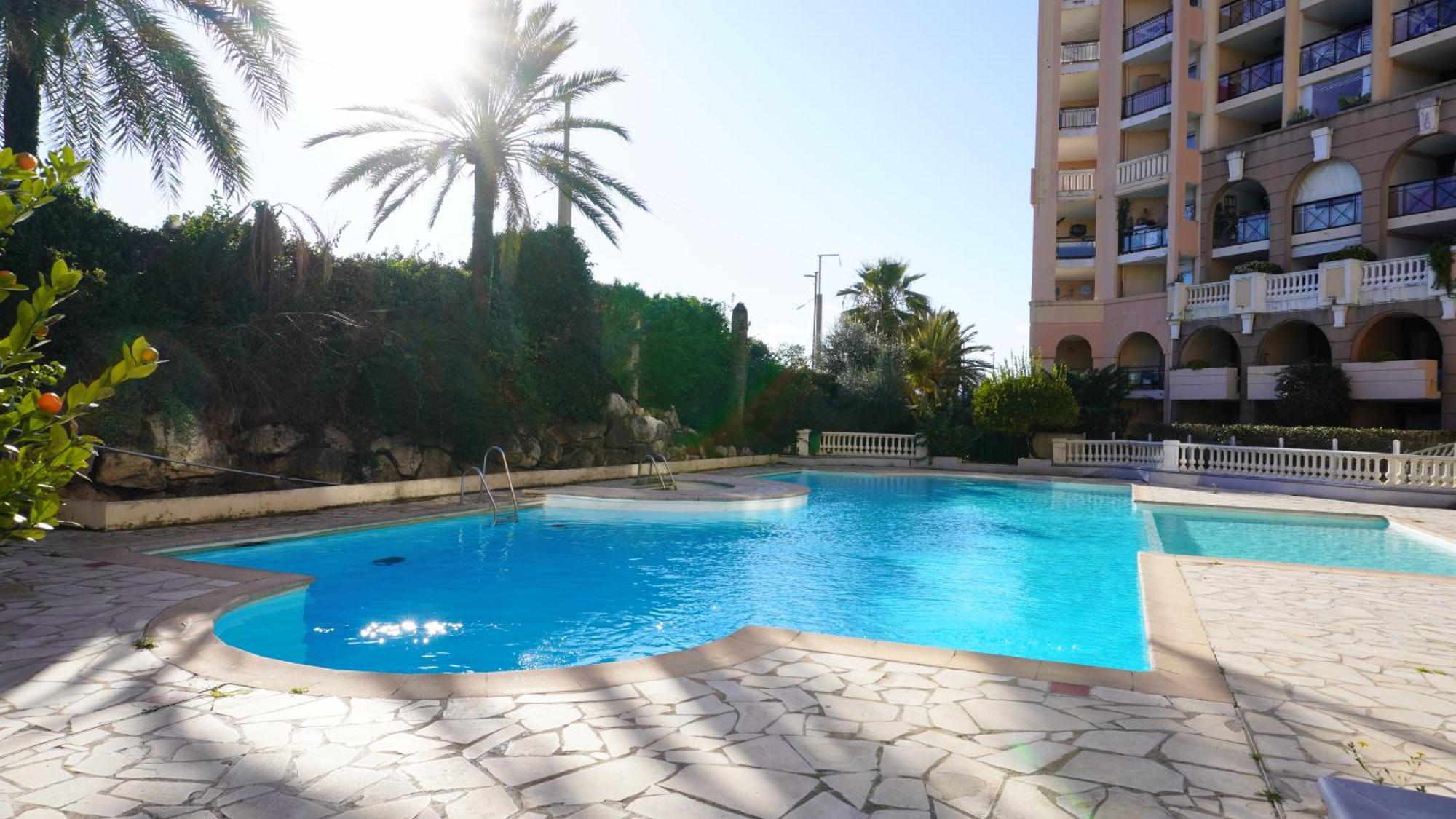 Appartement 556, Vue Mer Et Piscine By Palmazur Vacances كان المظهر الخارجي الصورة